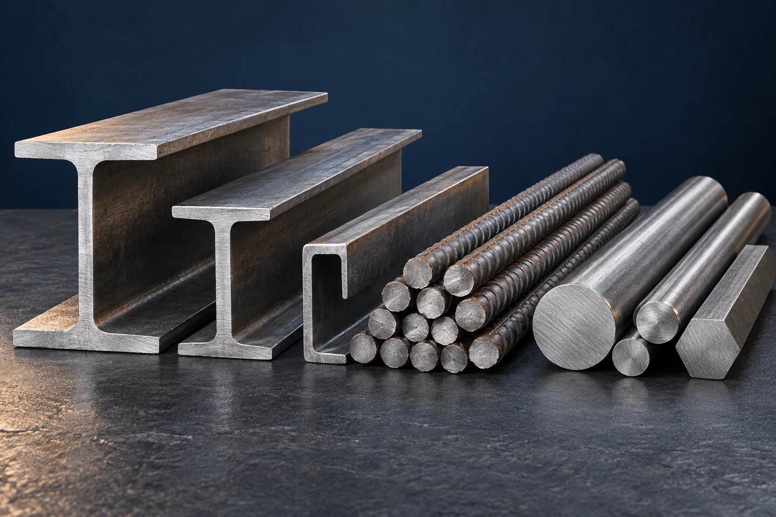 Illustrative metal products