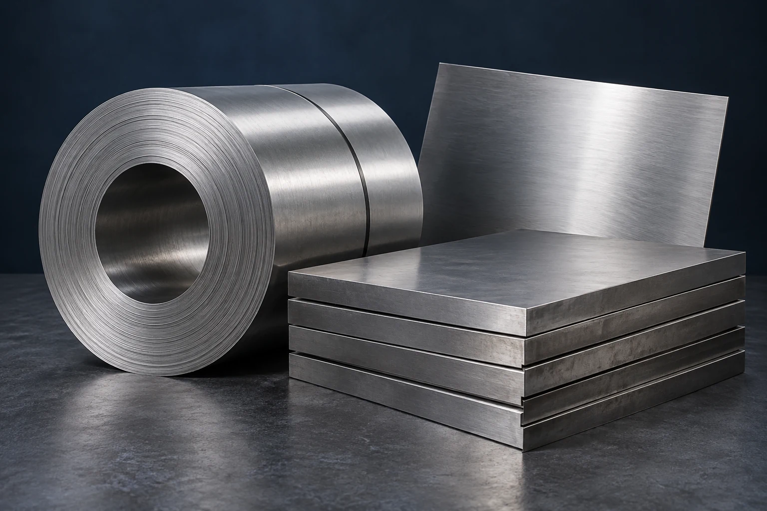 Illustrative metal products